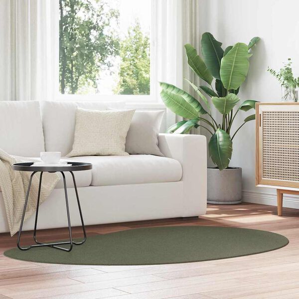 vidaXL Bereichsteppiche HUARTE Waldgr&uuml;n 120 x 170 cm Polyester