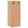 vidaXL Wandschrank Sonoma-Eiche 34,5x34x90 cm Holzwerkstoff