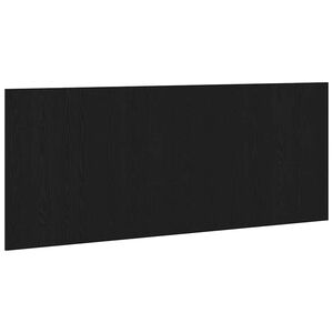 vidaXL Bettkopfteil Schwarz Eichen-Optik 160 x 1,5 x 80,5 cm