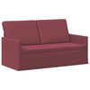 vidaXL 2-Sitzer Sofa Weinrot 150 x 81 x 82 cm Stoff