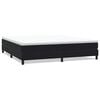 vidaXL Boxspringbett ohne Matratze Schwarz 200x220 cm Samt