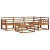 vidaXL Outdoor-Sofagarnitur 5 pcs Natur Massivholz Akazie