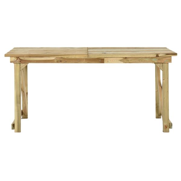 vidaXL Gartentisch 160x79x75 cm Holz
