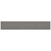 vidaXL Wandkopfteilen 12 pcs Hellgrau 90 x 15 cm Stoff