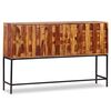 vidaXL Sideboard Massivholz Akazie 120x30x80 cm
