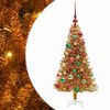 vidaXL Weihnachtsbaum Gold 120 cm PET