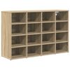 vidaXL Schuhschrank Sonoma-Eiche 103 x 30 x 67 cm Holzwerkstoff