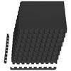 vidaXL Pool Bodenschutzmatte 24 stk. Schwarz 8,64 m&sup2; EVA-Schaum