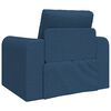 vidaXL Schlafsofa Blau 98 x 71 x 83 cm Stoff
