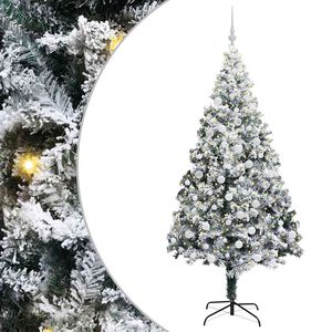 vidaXL K&uuml;nstlicher Weihnachtsbaum Wei&szlig; 180 cm