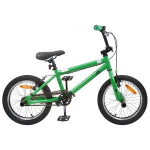 vidaXL BMX Rad 20 Zoll f&uuml;r &uuml;ber 9 Jahre alt Gr&uuml;n