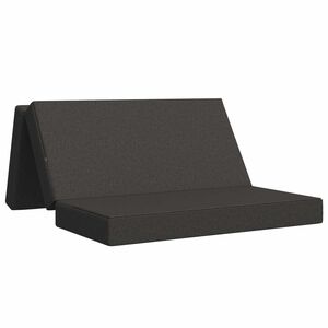 vidaXL Klappsofa Bett 160 x 67 x 45 cm Dunkelgrau