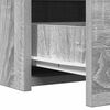 vidaXL Schminktisch mit Schubladen Grau 100 x 40 x 70 cm Holzwerkstoff
