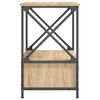 vidaXL Nachttische 2 Stk. Sonoma-Eiche 50x41x65 cm Holzwerkstoff