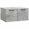 vidaXL Wandmontierter TV-Schrank Betongrau 59,5 x 41 x 30 cm