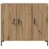 vidaXL Sideboard Artisan-Eiche 90x34x80 cm Holzwerkstoff