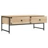 vidaXL Couchtisch Sonoma-Eiche 101x49x39,5 cm Holzwerkstoff