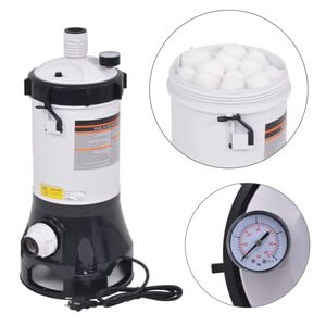 vidaXL Poolfilterpumpe 185 W 4,4 m&sup3;/h