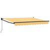 vidaXL Ausziehbare Markise Sand 3 x 2,5 m 100% Polyester und Aluminium