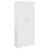 vidaXL B&uuml;cherschrank Wei&szlig; 82,5x30,5x185,5 cm Holzwerkstoff