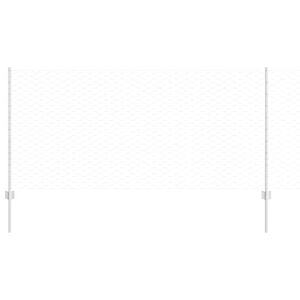 vidaXL Geschwei&szlig;ter Drahtzaun 100 x 1 m (B x H) Feuerverzinkter Stahl