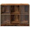 vidaXL Sideboard Altholz-Optik 102x37x75,5 cm Holzwerkstoff