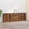 vidaXL Sideboards 3 pcs Altholz 70 x 35,5 x 67,5 cm Holzwerkstoff