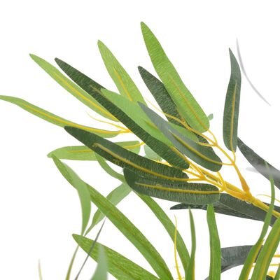 vidaXL Künstliche Pflanze Bambus mit Topf Grün 160 cm