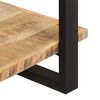 vidaXL B&uuml;cherregal 4 B&ouml;den 80x40x180 cm Raues Mangoholz