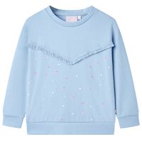 Kinder-Sweatshirt Blau 92