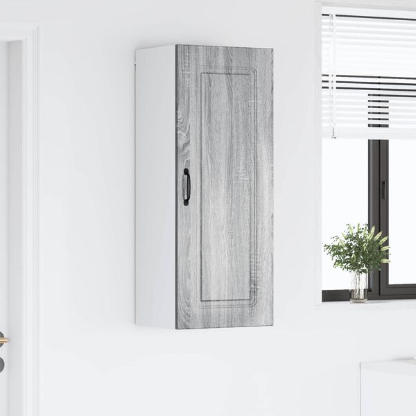 vidaXL K&uuml;chenschrank Kalmar Graues Sonoma 40 x 31 x 100 cm