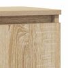 vidaXL Sideboard Sonoma-Eiche 57x34x76 cm Holzwerkstoff