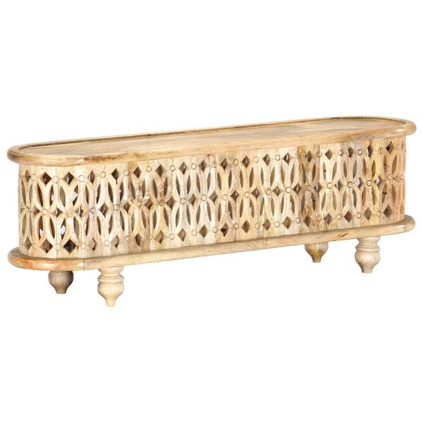 vidaXL TV-Schrank 120×30×40 cm Massivholz Mango