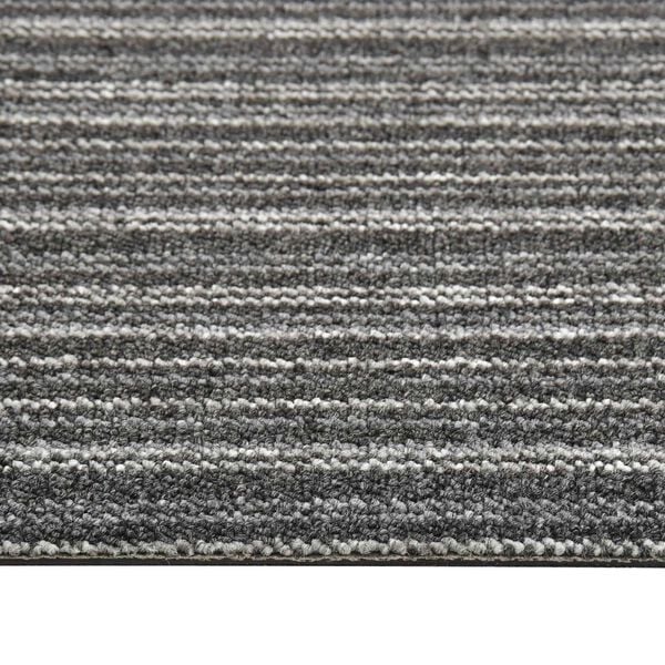 vidaXL Teppich 20 pcs Gestreiftes Anthrazit 50 x 50 cm