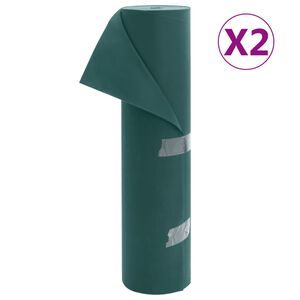 vidaXL Wintervlies 2 Rollen 70 g/m&sup2; 50x1,6 m