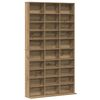 vidaXL CD Regal Artisan-Eiche 101 x 23 x 177,5 cm Holzwerkstoff