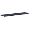 vidaXL Fensterbank Anthrazit mit Holzmaserung 140 x 35 x 4,5 cm PVC