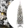 vidaXL K&uuml;nstlicher Weihnachtsbaum mit 150 LEDs mit St&auml;nder Gr&uuml;n 150 cm