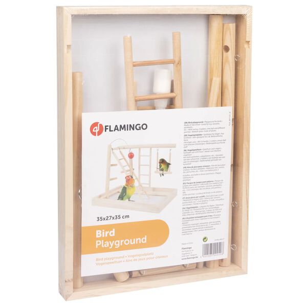 FLAMINGO Vogelspielplatz L 35x25x27 cm