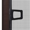 Insektengitter für Fenster 130 x 150 cm braun