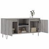 vidaXL TV-Schrank Grau Sonoma 104x35x50 cm Holzwerkstoff