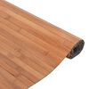 vidaXL Teppich Rechteckig Natur 80x200 cm Bambus