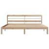 vidaXL Bettgestell mit Kopfteil ohne Matratze 200x200 cm