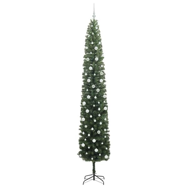 vidaXL K&uuml;nstlicher Weihnachtsbaum mit 300 LEDs mit St&auml;nder Gr&uuml;n 300 cm