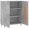 vidaXL Sideboard Betongrau 69,5x34x90 cm Holzwerkstoff