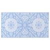 vidaXL Outdoor-Teppich ARAKIL Babyblau 160x230 cm PP