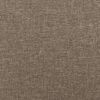 vidaXL Bettgestell mit Kopfteil Taupe 90x190 cm Stoff