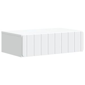 vidaXL Wandmontierter Beistelltisch 59 x 34,5 x 17 cm Holzwerkstoff
