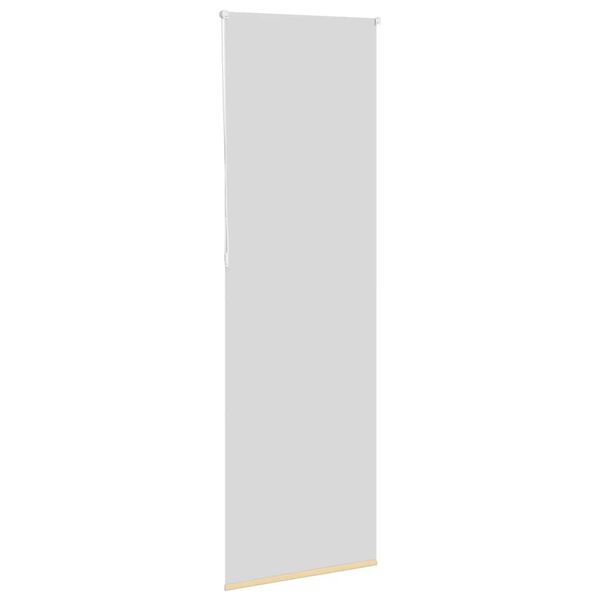 vidaXL Verdunkelungsrollo Beige 70x230cm Stoffbreite 65,7 cm Polyester