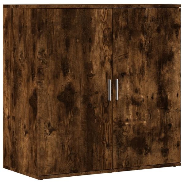 vidaXL Sideboards 2 Stk. R&auml;uchereiche 79x38x80 cm Holzwerkstoff